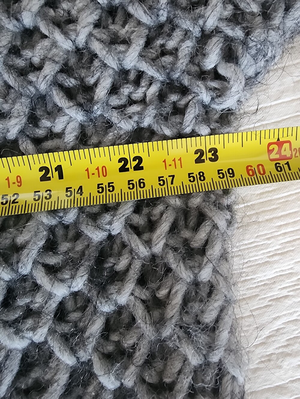 Zara Gray Chunky Knit Open Cardigan - Picture 4 of 5